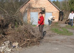 На кафедрі садово-паркового господарства відбувся суботник